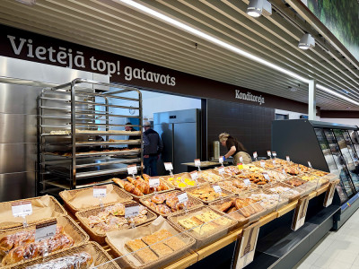 Uusi TOP-myymälä Pļaviniekissä